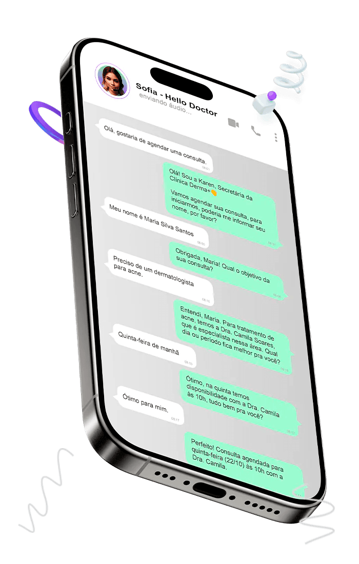 Hello Doctor - Dashboard no celular